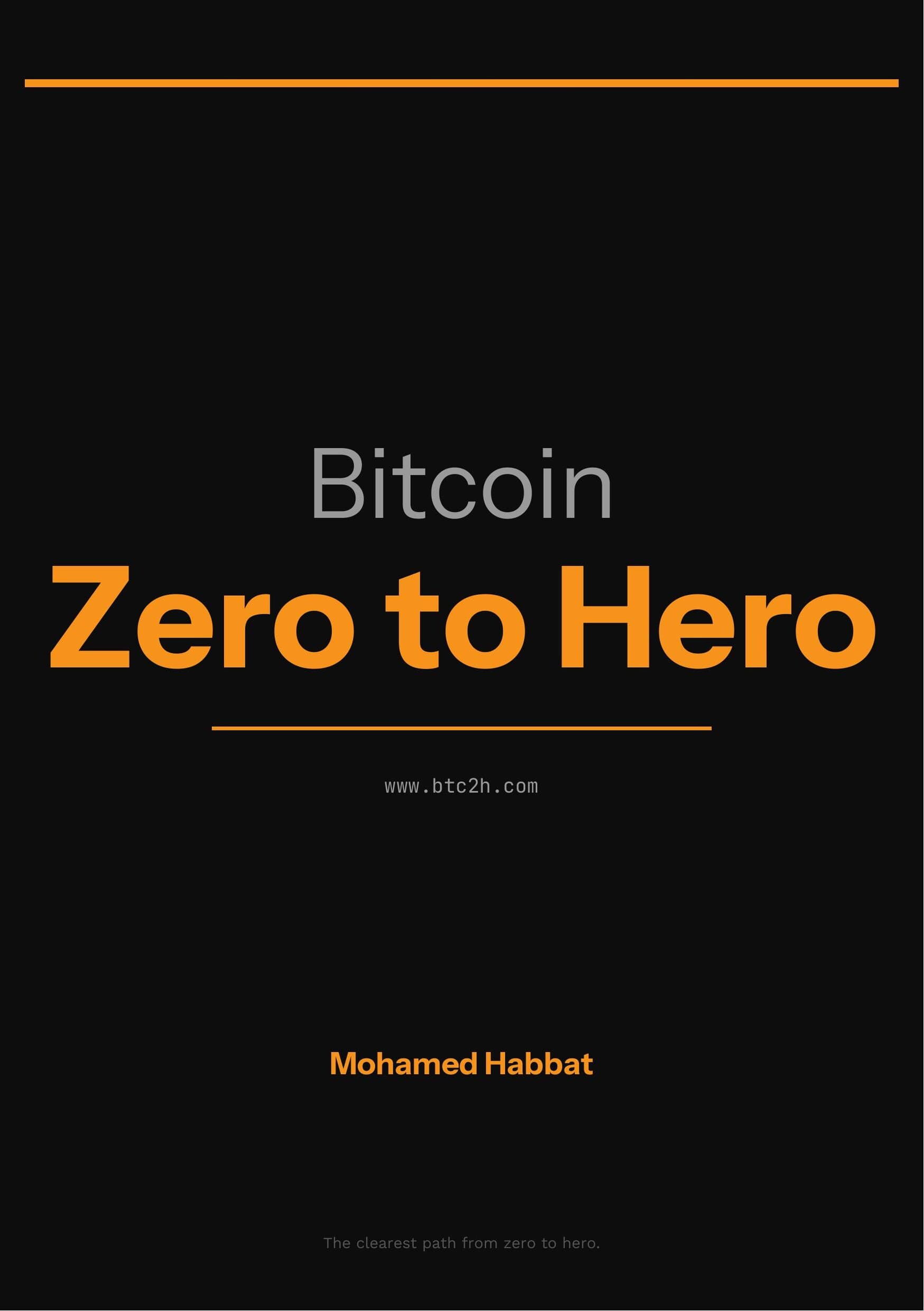 Bitcoin Zero to Hero book cover